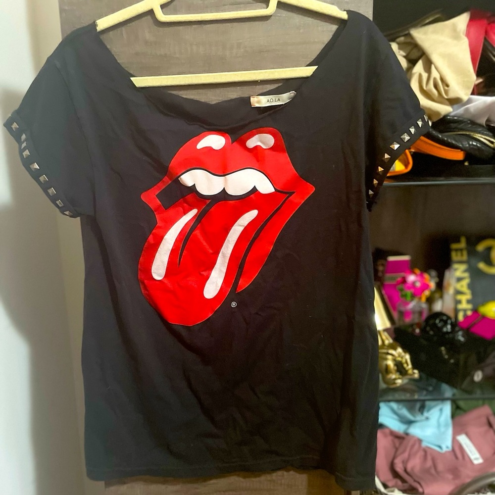 Alice + Olivia Rolling Stones T-Shirt